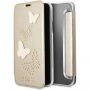 Guess Studs and Sparkle Book futrola za iPhone X - bež