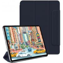 Magnetna futrola sa kopčanjem na magnet za iPad 10,9" (2022) / 11" (2025) - tamno plavo