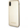 Guess Iridescent maskica za iPhone X - zlatna