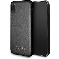 Guess Iridescent maskica za iPhone X - crna
