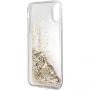 Guess Liquid Glitter futrola za iPhone X - zlatna