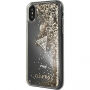 Guess Liquid Glitter futrola za iPhone X - zlatna
