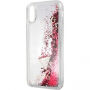 Guess Liquid Glitter futrola za iPhone X - crvena