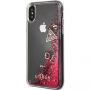 Guess Liquid Glitter futrola za iPhone X - crvena