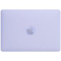Prozirna mat maska sa stalkom na rasklapanje za MacBook Pro 14" (A2442 / A2779 / A2918 / A2992 / A3112 / A3185 / A3401 / A3434) - ljubičasti
