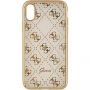 Guess Original maskica za iPhone X - zlatna