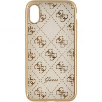 Guess Original maskica za iPhone X - zlatna