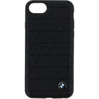 BMW Hexagon kožna futrola za iPhone 7 / 8 - crna