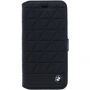 BMW Hexagon Book kožna futrola za iPhone 7 / 8 - crna