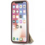 Guess Saffiano Ring futrola za iPhone X - Ružičasta