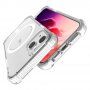 Prozirna maska sa okvirom u boji i MagSafe za iPhone 15 Plus - bijeli