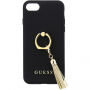 Guess Saffiano Ring futrola za iPhone X - crna
