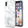 Guess Marble futrola za iPhone X - bijela