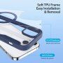 DUX DUCIS Skin X flip futrola sa MagSafe za iPhone 15 - tamno plavo