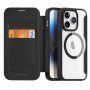 DUX DUCIS Skin X flip futrola sa MagSafe za iPhone 15 Pro - crno