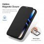 DUX DUCIS Skin X flip futrola sa MagSafe za iPhone 15 Pro - crno