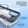 DUX DUCIS Skin X flip futrola sa MagSafe za iPhone 15 Pro Max - tamno plavo