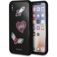 Guess Iconic futrola za iPhone X - crna