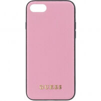 Guess Saffiano maskica za iPhone 7 / 8 - Ružičasta