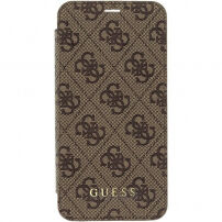 Guess Charms Book 4G futrola za iPhone X - Smeđa