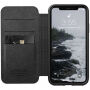 Nomad Folio Leather case futrola za Apple iPhone XS / X - crna