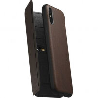 Nomad Folio Leather Tri-Fold futrola za Apple iPhone XS / X - Smeđa