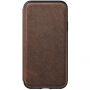Nomad Folio Leather Tri-Fold futrola za Apple iPhone XS / X - Smeđa