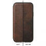 Nomad Folio Leather Tri-Fold futrola za Apple iPhone XS Max - Smeđa