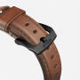 Nomad Horween Traditional kožni remen za Apple Watch Ultra 49mm / 46mm / 45mm / 44mm / 42mm - crna kopča