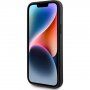 Guess Saffiano maska sa MagSafe za iPhone 15 Plus - crni