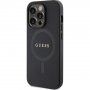 Guess Saffiano maska sa MagSafe za iPhone 15 Pro - crni