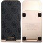 Guess 4G Pattern Aluminium 2u1 stolni bežični magnetni punjač za iPhone / AirPods - crna