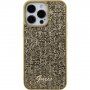 Guess Square Mirror Script Logo maska za iPhone 15 Pro Max - zlatni