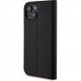 Karl Lagerfeld Saffiano Karl and Choupette NFT flip futrola za iPhone 15 - crno