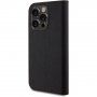 Karl Lagerfeld Saffiano Karl and Choupette NFT flip futrola za iPhone 15 Pro - crno