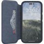 NJORD Leather flip futrola sa MagSafe za iPhone 14 Pro Max - tamno sivo
