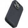 NJORD Leather flip futrola sa MagSafe za iPhone 14 Pro Max - tamno sivo