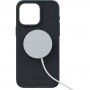 NJORD Suede maska sa MagSafe za iPhone 15 Pro Max - tamno sivi
