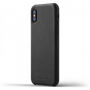 Mujjo Full Leather futrola za Apple iPhone X - crna