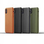 Mujjo Full Leather futrola za Apple iPhone X - crna