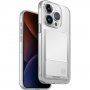 UNIQ Air Fender prozirna maska s džepom za kartice za iPhone 15 Pro Max - prozirna