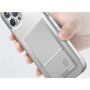UNIQ Air Fender prozirna maska s džepom za kartice za iPhone 15 Pro Max - prozirna