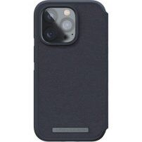 NJORD Leather flip futrola sa MagSafe za iPhone 14 Pro Max - tamno sivo