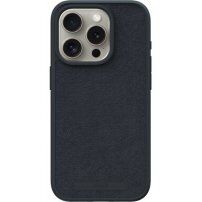 NJORD Suede maska sa MagSafe za iPhone 15 Pro Max - tamno sivi