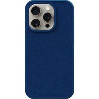 NJORD Suede maska sa MagSafe za iPhone 15 Pro Max - tamno plavi