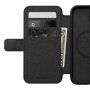 Nomad Modern Leather Folio flip futrola sa MagSafe za iPhone 15 - crno