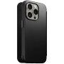 Nomad Modern Leather Folio flip futrola sa MagSafe za iPhone 15 Pro - crno