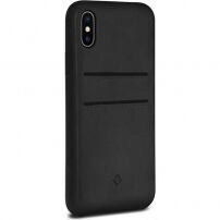 Twelve South Relaxed Leather Clip kožna futrola za iPhone X - crna