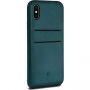 Twelve South Relaxed Leather Clip kožna futrola za iPhone X - plava