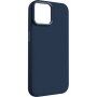 FIXED MagFlow silikonska maska sa MagSafe pro iPhone 15 - tamno plavi